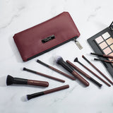 Jessup 10pcs Makeup Brushes Set Dropshipping pincel maquiagem Concealer Eyelashes Eyeshadow brushes T259 Cosmetic Bag CB004