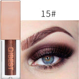 Heng Fang New Liquid Waterproof Diamond Glitter Eyeshadow Makeup White Copper Colors Shimmer Eye Shadows Beauty