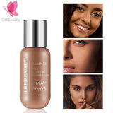 10 color Liquid Face Foundation Makeup Coverage  Natural Foundation