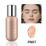 10 color Liquid Face Foundation Makeup Coverage  Natural Foundation
