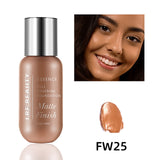 10 color Liquid Face Foundation Makeup Coverage  Natural Foundation