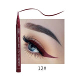 QIBEST 12 Colors Waterproof Shimmer Pigment Eyeliner