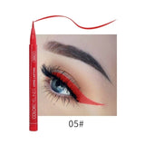 QIBEST 12 Colors Waterproof Shimmer Pigment Eyeliner