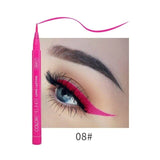 QIBEST 12 Colors Waterproof Shimmer Pigment Eyeliner