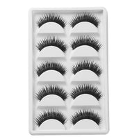 5 Pairs 6D Faux Mink Hair False Eyelashes