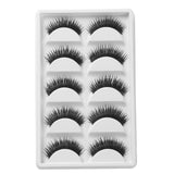 5 Pairs 6D Faux Mink Hair False Eyelashes