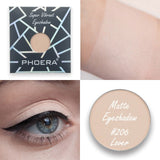 PHOERA 12 Colors Matte Eye Shadow Waterproof Long-lasting Monochrome Eyeshadow Women Professional Beauty Make Up Cosmetic TSLM2