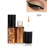 Portable eyeshadow pallete charm shine eyeliner eyeliner pen gold carat diamond lying silk eyeliner powder powderY808