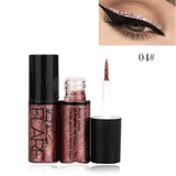 Portable eyeshadow pallete charm shine eyeliner eyeliner pen gold carat diamond lying silk eyeliner powder powderY808