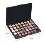 40 Colors Matte Shimmer Eyeshadow Makeup Palette Earth Color Eye Shadow Pallete Pearl Long Lasting Makeup  Cosmetic Set  TSLM1