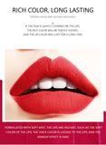 MIXDAIR Lipstick Matte Waterproof Nude Lip Stick Makeup 4 Colors