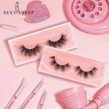 SEXYSHEEP Mink Lashes 3D Mink Eyelashes 100%