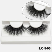 25mm Mink Eyelashes Cruelty Free False Eyelashes