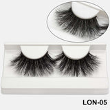 25mm Mink Eyelashes Cruelty Free False Eyelashes