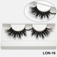 25mm Mink Eyelashes Cruelty Free False Eyelashes