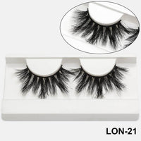 25mm Mink Eyelashes Cruelty Free False Eyelashes