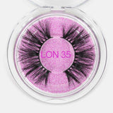 25mm Mink Eyelashes Cruelty Free False Eyelashes