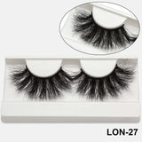 25mm Mink Eyelashes Cruelty Free False Eyelashes
