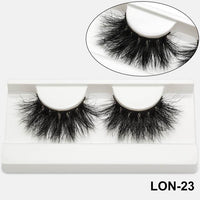25mm Mink Eyelashes Cruelty Free False Eyelashes