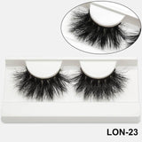 25mm Mink Eyelashes Cruelty Free False Eyelashes