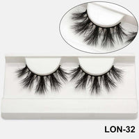 25mm Mink Eyelashes Cruelty Free False Eyelashes
