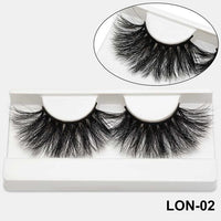 25mm Mink Eyelashes Cruelty Free False Eyelashes