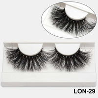 25mm Mink Eyelashes Cruelty Free False Eyelashes