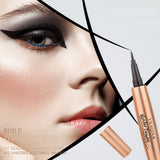 NEW HOT  SALES Fast Dry Waterproof Anti Sweat And Non Halo Dyeing Eyeliner