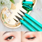 1 Pcs Emerald Green Black Liquid Eyeliner