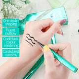1 Pcs Emerald Green Black Liquid Eyeliner