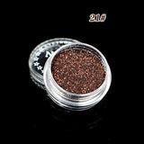 1 Box Makeup Eye Shadow Soft Glitter Shimmering Colors Eyeshadow Metallic Eye Cosmetic for All Kinds of Skin Drop Shipping TSLM1