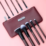 Jessup 10pcs Makeup Brushes Set Dropshipping pincel maquiagem Concealer Eyelashes Eyeshadow brushes T259 Cosmetic Bag CB004