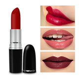 Top Quality MYG Matte Lipstick professional Lips Makeup Long-lasting Waterproof  Lipstick Red Nude Chili Diva Lipstick