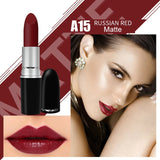 Top Quality MYG Matte Lipstick professional Lips Makeup Long-lasting Waterproof  Lipstick Red Nude Chili Diva Lipstick