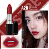 Top Quality MYG Matte Lipstick professional Lips Makeup Long-lasting Waterproof  Lipstick Red Nude Chili Diva Lipstick