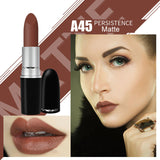Top Quality MYG Matte Lipstick professional Lips Makeup Long-lasting Waterproof  Lipstick Red Nude Chili Diva Lipstick