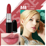 Top Quality MYG Matte Lipstick professional Lips Makeup Long-lasting Waterproof  Lipstick Red Nude Chili Diva Lipstick