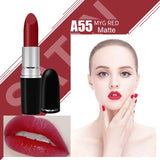 Top Quality MYG Matte Lipstick professional Lips Makeup Long-lasting Waterproof  Lipstick Red Nude Chili Diva Lipstick