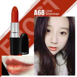 Top Quality MYG Matte Lipstick professional Lips Makeup Long-lasting Waterproof  Lipstick Red Nude Chili Diva Lipstick