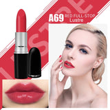 Top Quality MYG Matte Lipstick professional Lips Makeup Long-lasting Waterproof  Lipstick Red Nude Chili Diva Lipstick