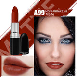 Top Quality MYG Matte Lipstick professional Lips Makeup Long-lasting Waterproof  Lipstick Red Nude Chili Diva Lipstick