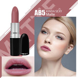 Top Quality MYG Matte Lipstick professional Lips Makeup Long-lasting Waterproof  Lipstick Red Nude Chili Diva Lipstick
