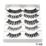 SEXYSHEEP 5Pairs 3D Mink Hair False Eyelashes