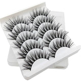 SEXYSHEEP 5Pairs 3D Mink Hair False Eyelashes