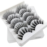 SEXYSHEEP 5Pairs 3D Mink Hair False Eyelashes