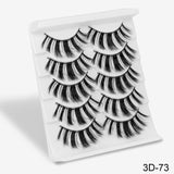 SEXYSHEEP 5Pairs 3D Mink Hair False Eyelashes